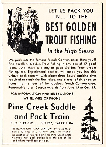 pine creek pack train